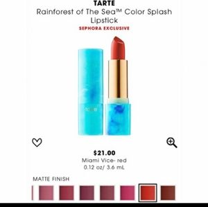 Tarte rainforest of the sea color splash lipstick